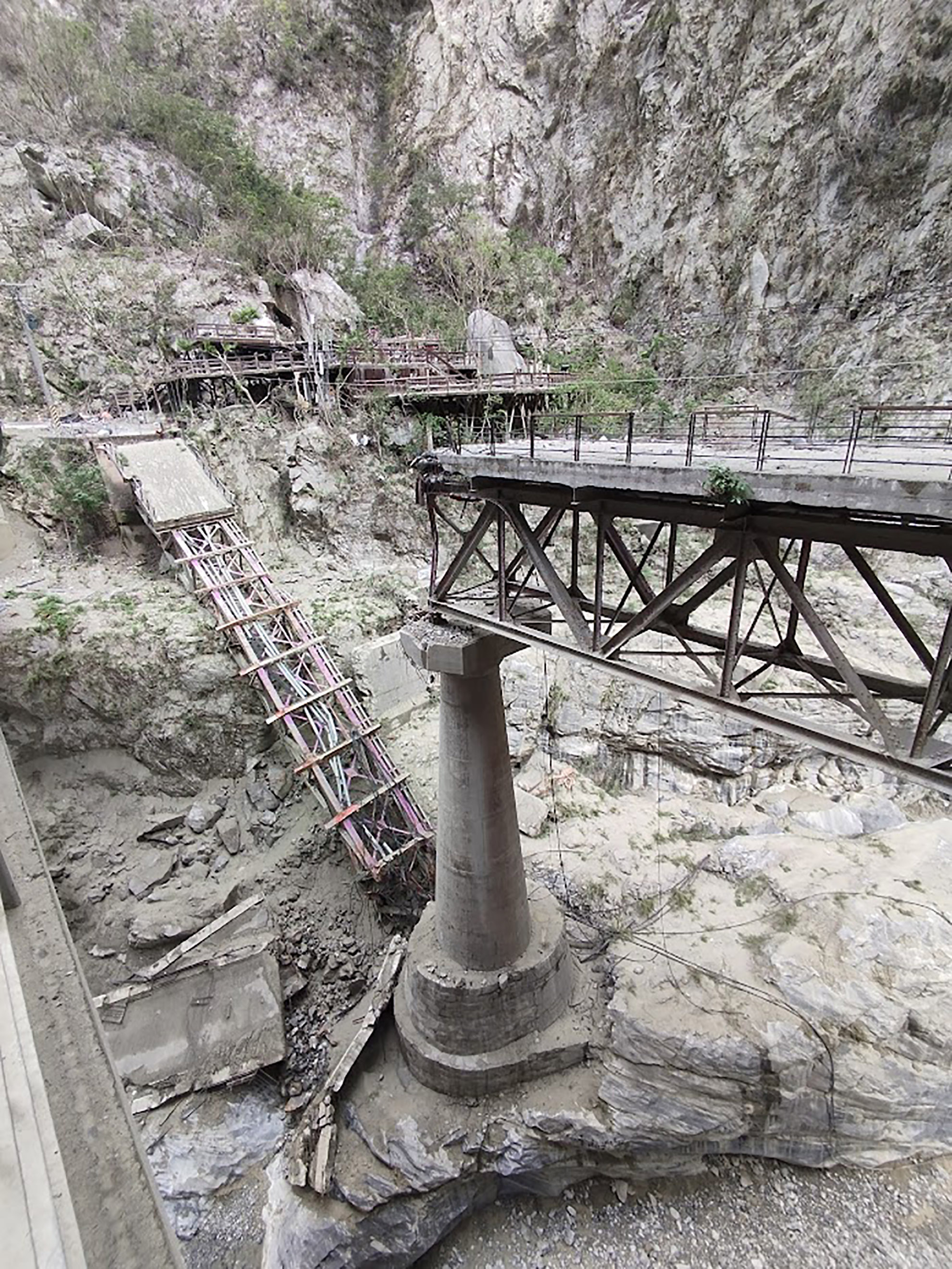 Ruin en cisaillement au niveau d'un appui 